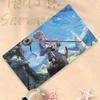 Japanese F-Frieren Anime Microfiber Beach Towel Absorbent Quick dry Soft Yoga Swimming Resort Mountain Climbing Towel