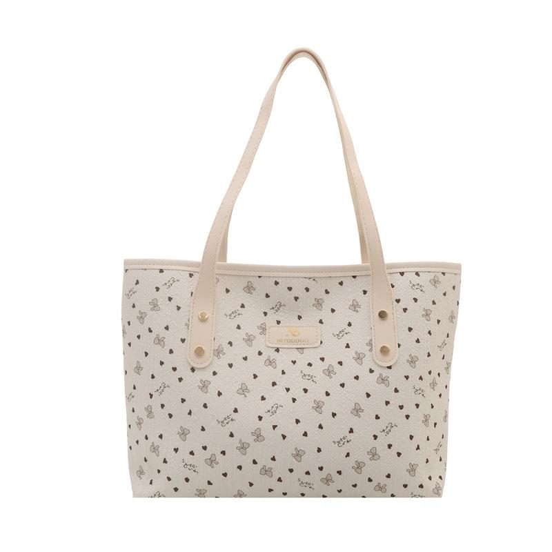 Personality simple large-capacity bag women's fashion casual texture shoulder bag spring women's tote bag