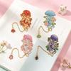 Hollow Jellyfish Bookmarks Metal Reading Bookmarks exquisite Page Clips  Graduation Birthday