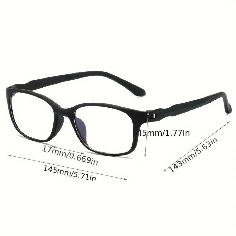 4PCS Anti-blue Light Reading Glasses Ultralight TR90 Sport Presbyopia Eyeglasses Women Men Far Sight Optical Eyewear