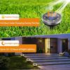 Solar Ground Lights IP65 Waterproof - LED Outdoor Landscape Lights for Yard Lawn Patio Deck