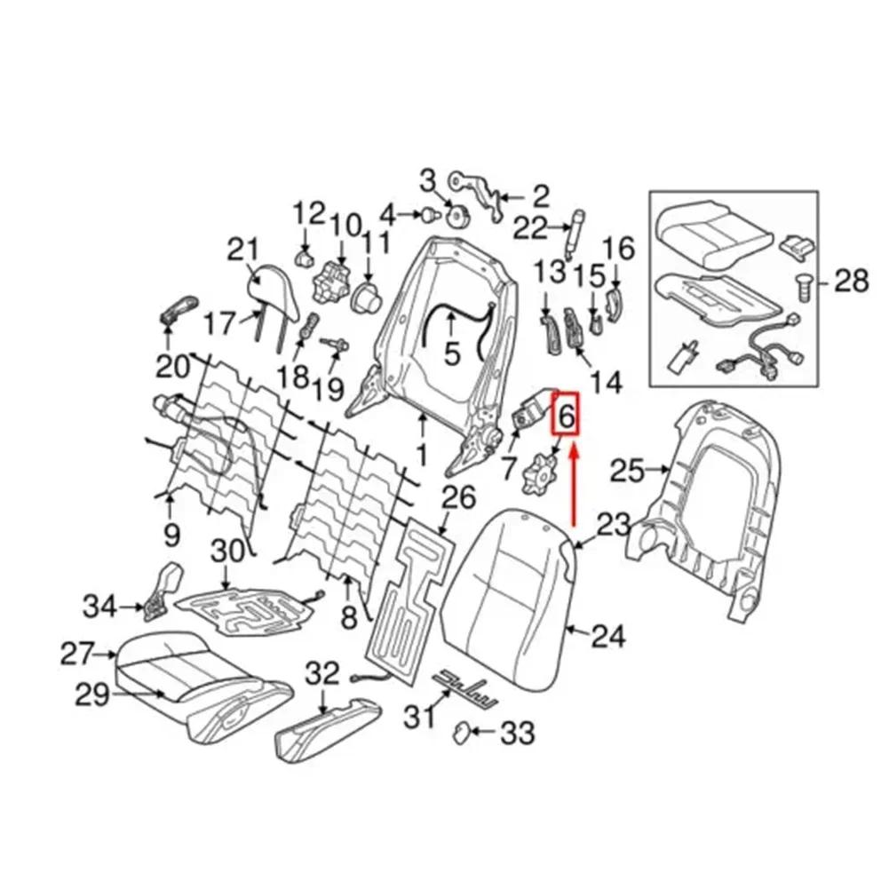 Для Volvo C30 Для Volvo C70 2006 Сиденье Черный Регулировка Ручка Регулировки Ручка Передняя Ручка Регулировки Наклона China Mainland