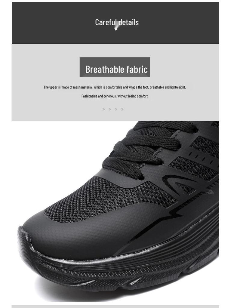 Men's 2025 Autumn/Winter Soft Sole Non-Slip Running Shoes - Fashionable, Wear-Resistant Casual Outdoor Sports Footwear