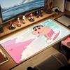 Krijtje Shin‑chan3 Print Kussen Antislip Laptop Tablet Grote Muismat XXL Mat Mini PC Speelmat Met Vergrendelrand