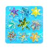 Silicone Mold Holographic Snowflake Pendants Resin Molds Unique Christmas Tree Charm Epoxy Mold DIY Festive Ornaments