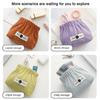 Corduroy Elastic Hair Tie Organizer Corduroy Elastic Storage Bag Lipstick Bag