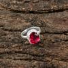 Pink Tourmaline Gemstone 925 Sterling Silver Jewelry Handmade Ring For Women RR-28-20