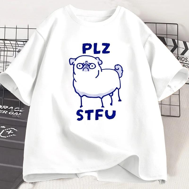 

Women T Shirt Women Casual Short Sleeve Meme Funny Fashion TShirt Vintage Drawing Sheep Animal Streetwear Women Top Clothing S
