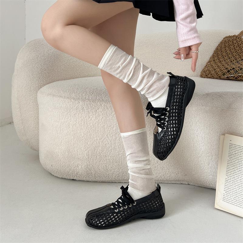 Fashion Trend Silver Retro Light Mouth Low Heel Single Shoes Women's 2025 New Summer Skirt Versatile Mary Jane Shoes