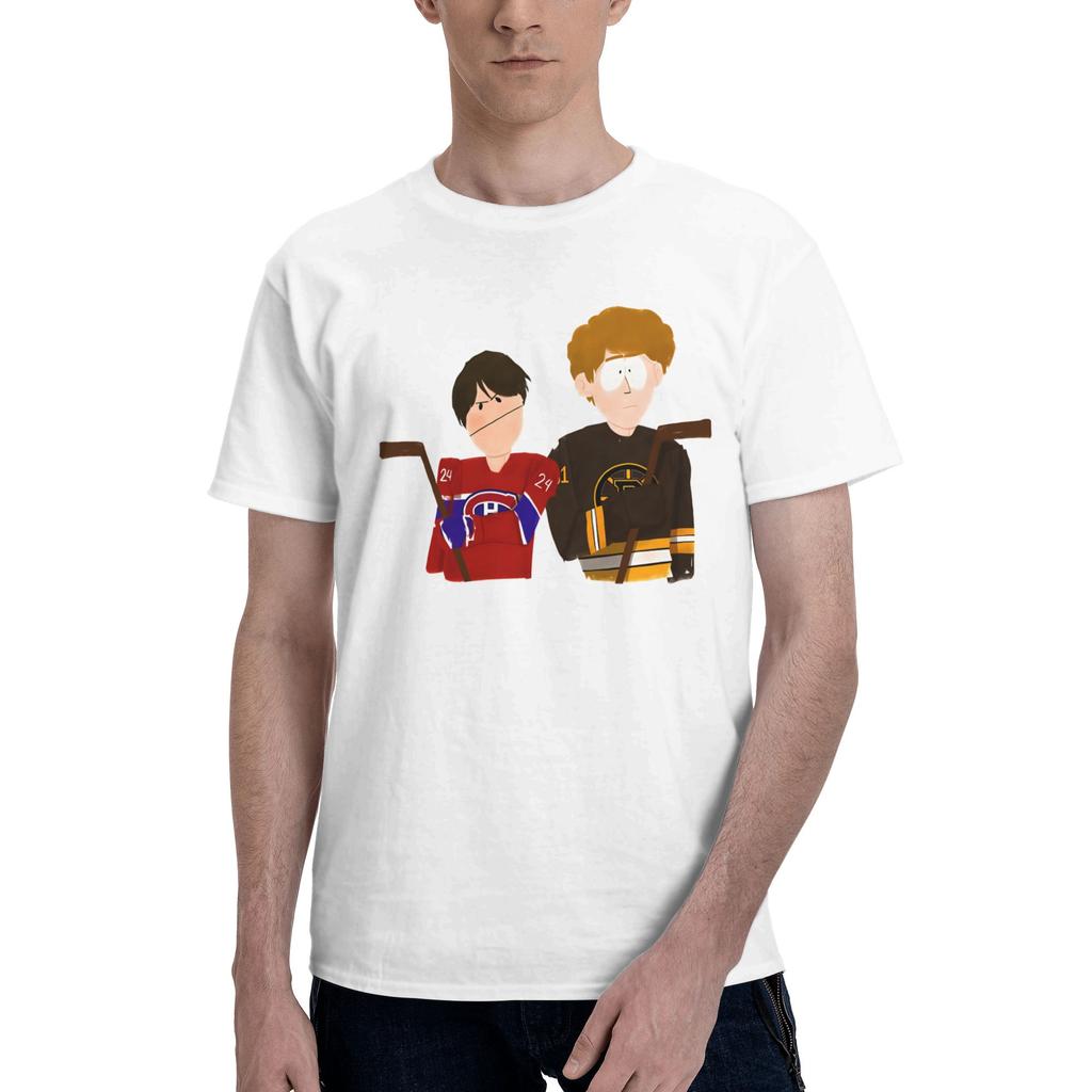 Novelty Heated Rivalry TShirts for Men O Neck Pure Cotton T Shirt Short Sleeve Tee Shirt Unique Clothes
