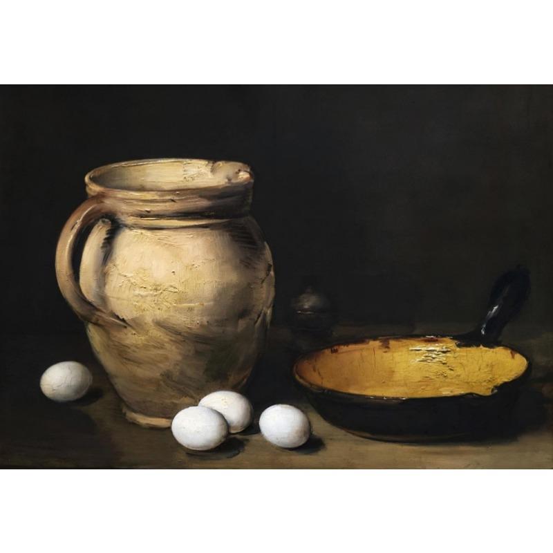 Still Life Breakfast Food Dining Room Kitchen Cottagecore Art Poster Canvas Painting Wall Prints Picture for Room Home Decor