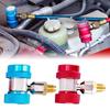 Car Air Condition Quick Coupler  Tee A/C Adapter R134A  H/L Manifold Connector High Low Adapter Air Conditioning Accessories