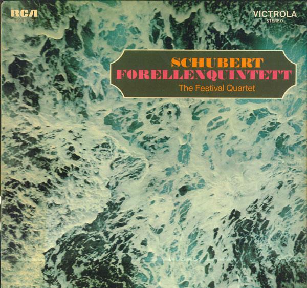 

LP Record FESTIVAL QUARTET STUART SANKEY Schubert Quintett Fur Klavier Viol VICS1399 RCA VICTROLA Germany Classical Used