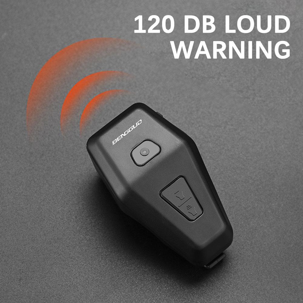 Rechargeable Bike Horns Alarm,120db-Loud Waterproof Horns,Usb Rechargeable Cycling Alarm Bell,Super-Loudbicycle Horn