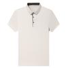 Solid Color Polo Shirt Men Business Polo Collar Half Sleeved Top Summer Casual Short Sleeved T-shirt Men Mountaineering Shirts