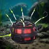 Reverse Bottom Bait Cage Fishing Hook 360-Degree Floating Design Full Strike Coverage Bait Cage Trap Fishing Hooks