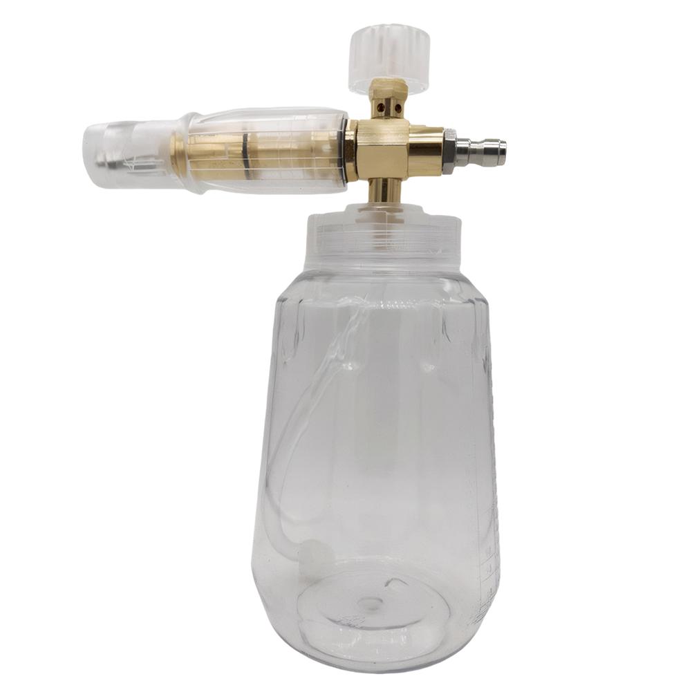 Car Foam Sprayer with Quick Connector Pressure Washer Accessories Portable Handheld Spray Foam Gun for Car Washing and Cleaning