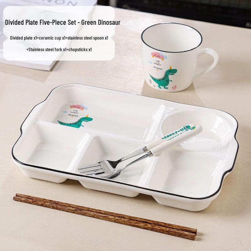 Ceramic Divided Meal Plate
