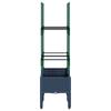 Planter with Trellis Blue Grey 80 x 40 x 142.5 cm PP