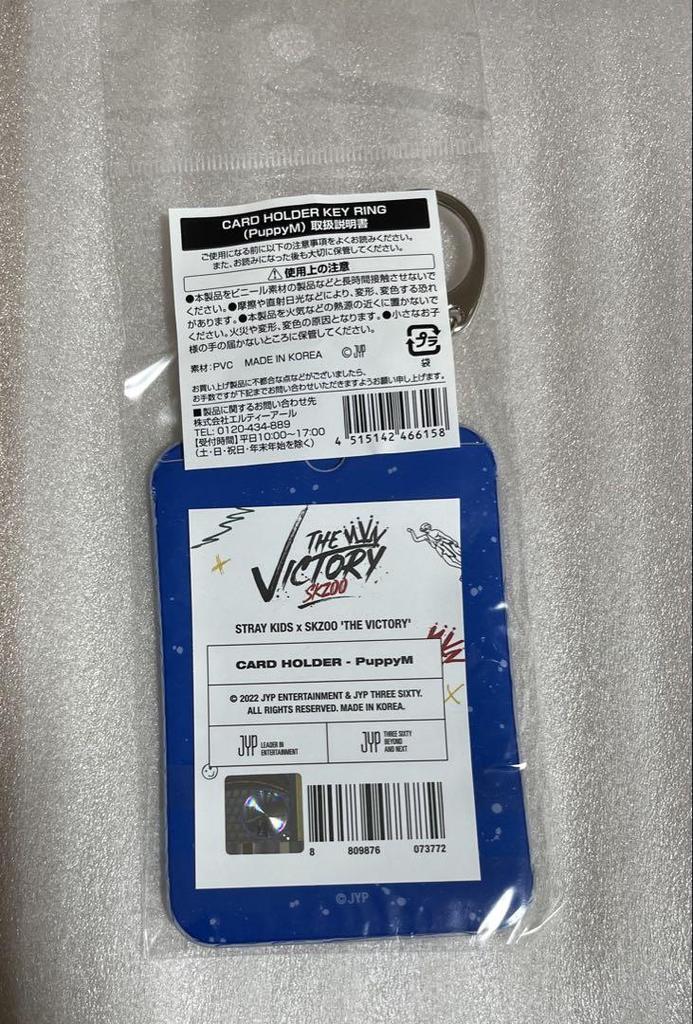 [USED] Stray Kids Seungmin Card Holder Key Ring Papim Trading Card Case