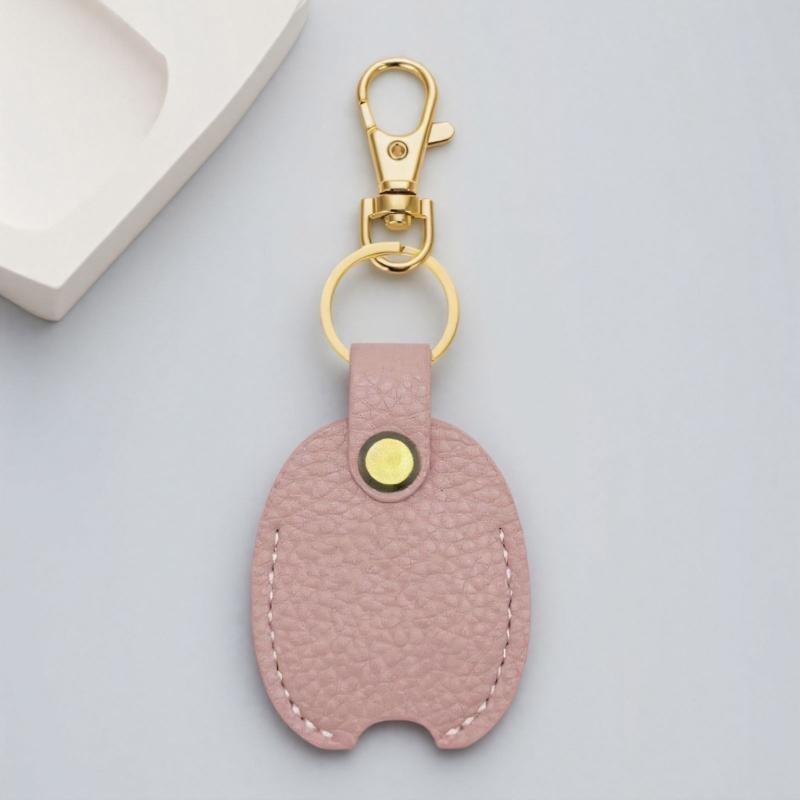 Colorful Key Cover Caps Leather Key Accessories Cuteness Key Holder Fashion Key Chain Present for Women and Girl