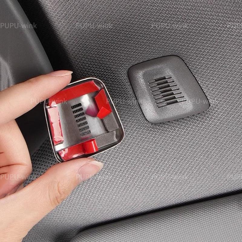 Stainless Steel Roof Speaker Cover for BMW All Series Microphone Interior for BMW 1/2/3/4/5/6 Gt 7 Series X1 X2 X3 X4 X5 X6 PS9