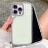Aesthetic Shining Diamond Case For iPhone 16 15 14 13 12 Pro Max Plus 11  Full Rhinestones Candy Jelly Hard Acrylic Cover