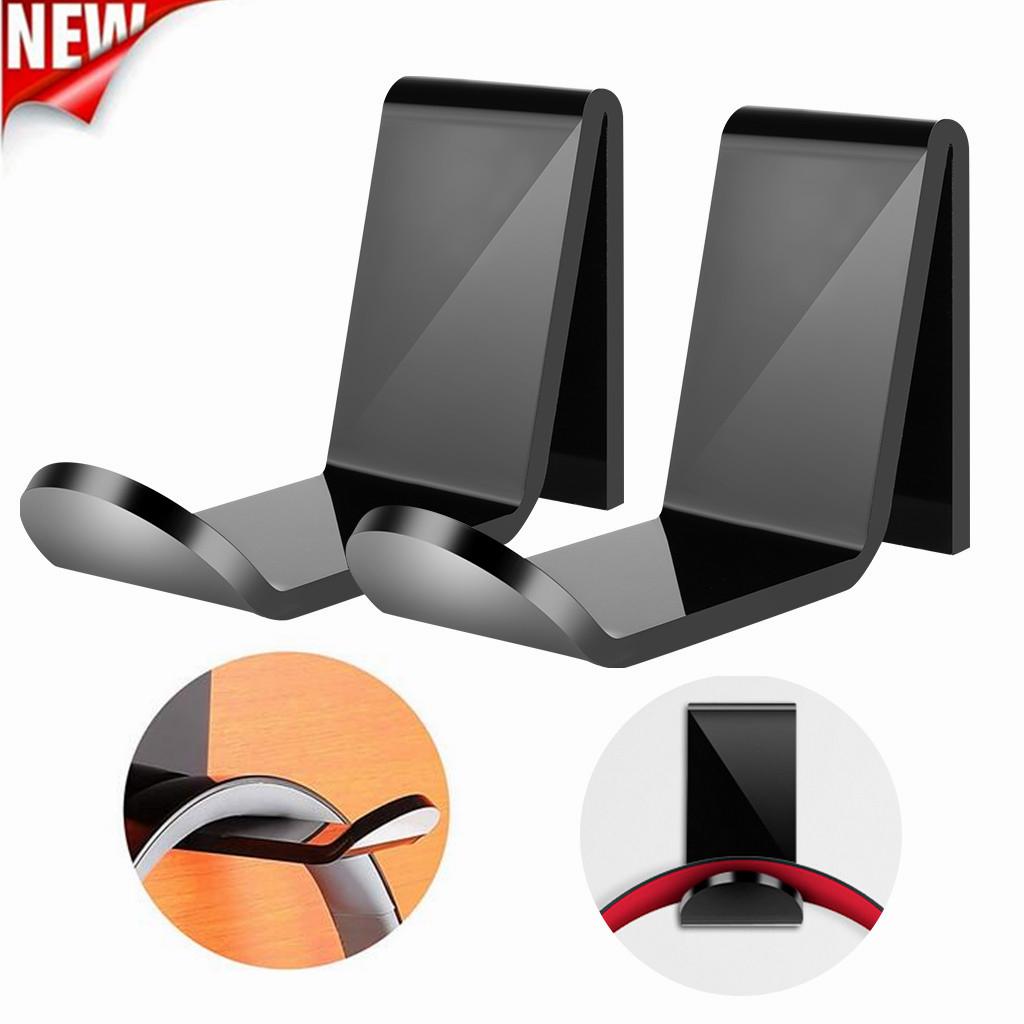 Earphone Rack 2PC Universal Wall Mount Earphone Rack Gaming Controller Headphone ...