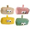 Portable Zipper Pencil for Case Multifunctional Cute Pen Pouch Fuzzy Plush Storage Bag for Travel Stationerys Small Craf