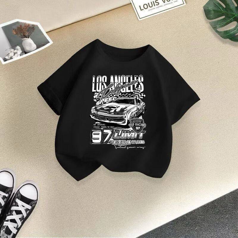 Boys  t-shirts, girls  men s and women s clothing, printed fashionable and cool tops 150