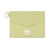 4G Silver Label Handheld Leather Card Holder Women Card Holder Avocado-Green BB60GVB14Y-335
