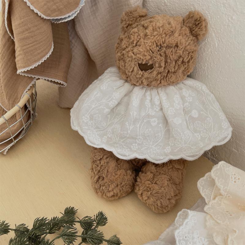 Lace Bib Baby Accessories Korean Kids White Collar Hollow Female Baby Bib Scarf INS European Princess Retro Sweet Fake Collar