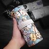 12/24/36/48/72 Löcher Leinwand Bleistift Wrap Rolle Große Kapazität Stift Tasche Beutel Kosmetik Pinsel Lagerung