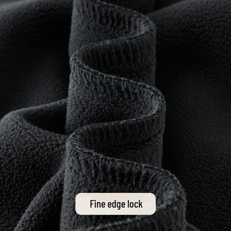 Men's Warm Wool Blend Fleece-Lined Straight Casual Pants