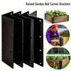 60pcs 160mm Large L-Shaped Corner Braces with 56 Screws - 90 Degree Heavy-Duty Bracket for Bed, Shelf, Fence Reinforcement