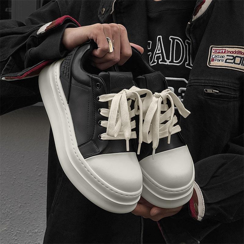 

2024 новые зимние кроссовки для сноуборда, мужская повседневная обувь для поездок на работу, высококачественные американские кроссовки с большой головой 66027-R 38 чёрный