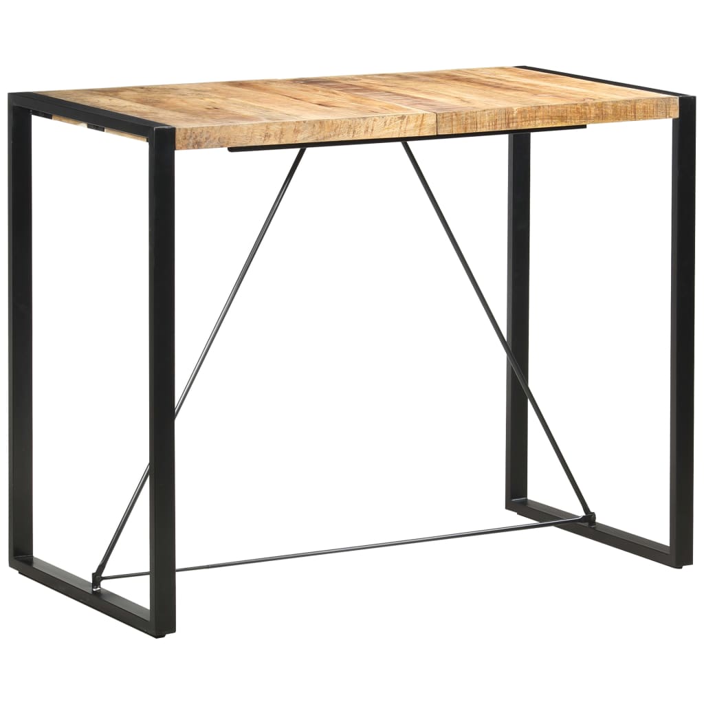 Bar Table 140 X 70 X 110 Cm Solid Mango Wood