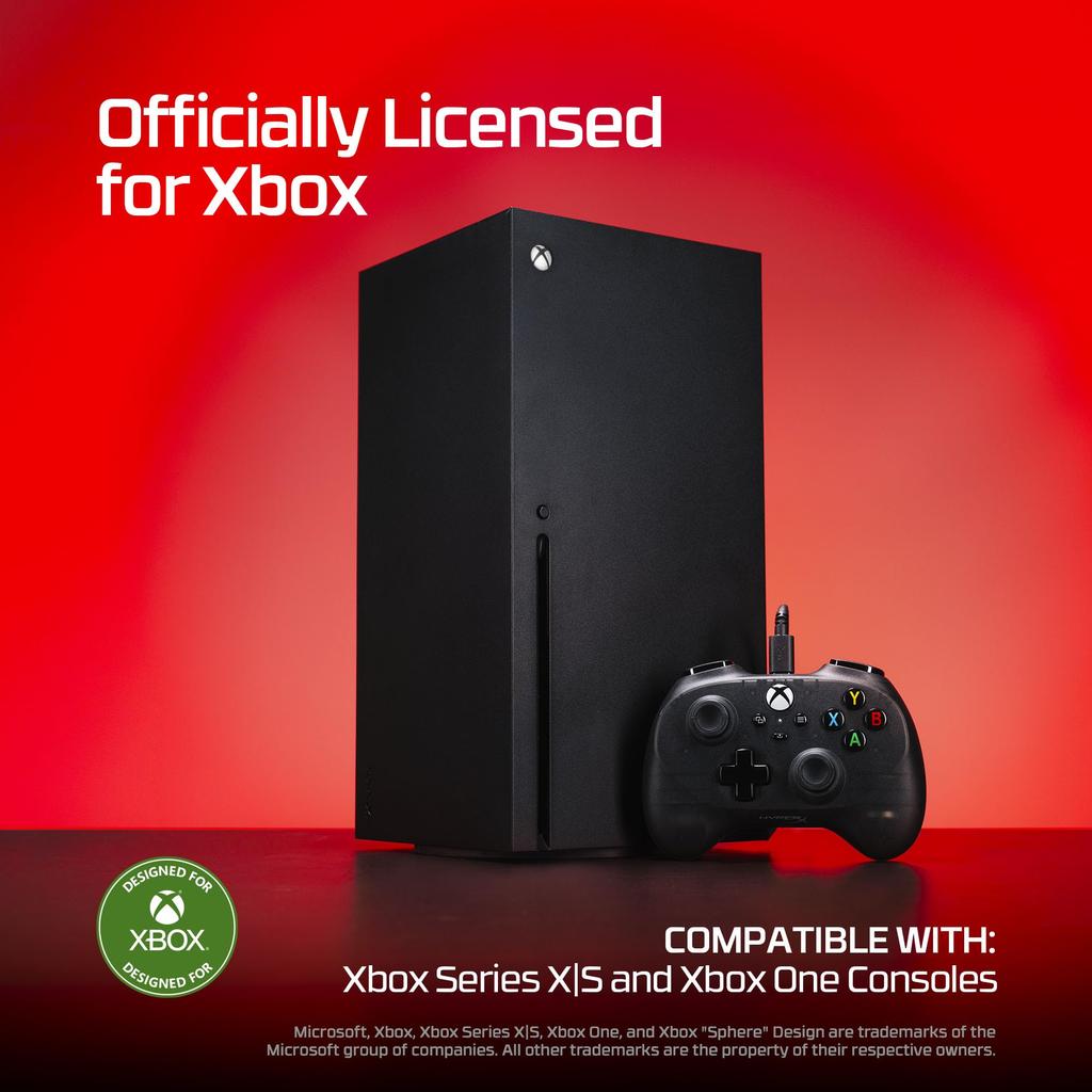 HyperX Clutch Tanto Mini Wired Gamepad Controller, Officially Certified for Xbox, PC, and Android, Black