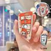 BMW Key Case Shell for 3/4/5 Series, X1, X2, X3, X5, 325Li, and iX3 with Buckle Set
