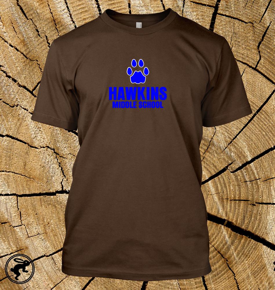 Stranger Things Hawkins Middle School T Shirt Tv Show Tee