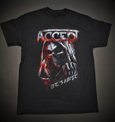 Vintage Accept Band For Fans Cotton Black S-234XL Unisex Shirt Unisex T-Shirt