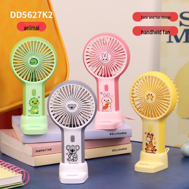 

2026 USB Rechargeable Silent Mini Handheld Fan & Phone Holder Factory/Wholesale/Export/Cross-Border