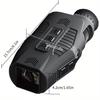 Monocular Night Vision Device 1080P HD Infrared Zoom Hunting Telescope Outdoor Day Night Dual Use 100% Darknessfor Camping Hunti