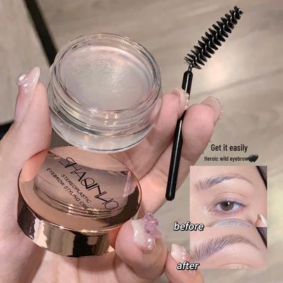 Sacheeno 3D Waterproof Eyebrow Gel: Pigmented, Quick-Dry, Long-Lasting, Non-Smudge/Transfer.