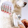 Dog Comb Rake Combs for Dogs Hair Cleaning One Button Dog Grooming Brush Massage Dogs Comb Self Cleaning Cat Brush Pet Products