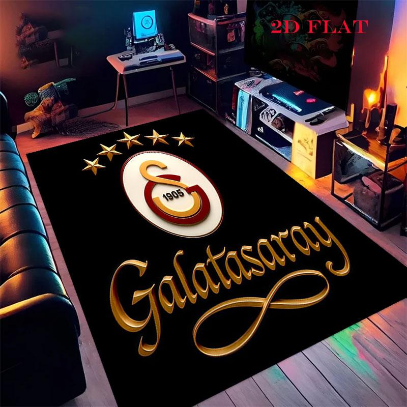 Galatasaray Deep Carpet Rug for Living Room Bedroom Home Sofa Decoration,Kids play Nonslip Floor Mat