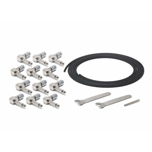 

OYAIDE NEO Solderless Cable Kit L12+ (3.0m Cable, 12 L-shaped Plugs, 2 Wrenches, 1 Recycle Stick)
