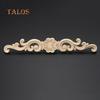 Wood Carved Corner Onlay Applique European Style Door Furniture Cabinet Decor Decoration