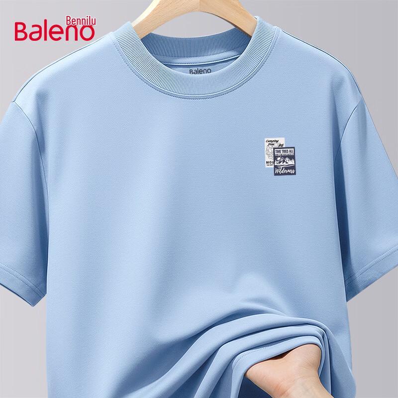 Baleno Men s 220G Pure Cotton Short Sleeve T-Shirt XL