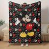 1pc, Cozy Mickey Mouse Home Decor Blanket: Perfect Gift for Bedroom, Living Room, Travel, Camping, Car